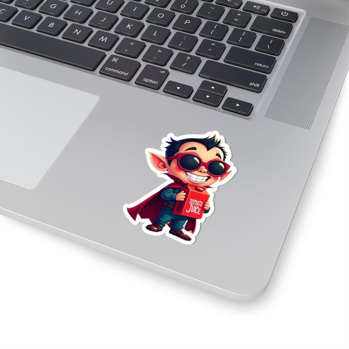 Kiss-Cut Sticker - Halloween Dracula Design