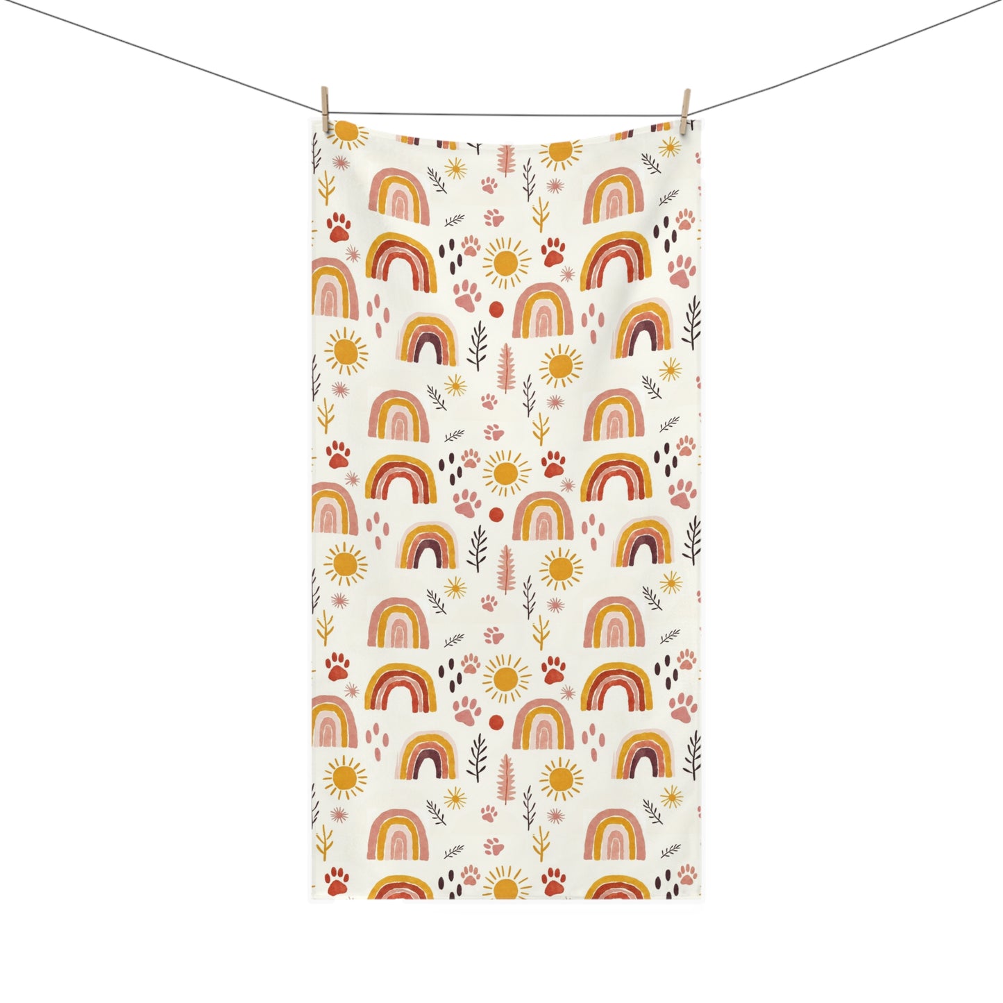 Pet Towel Rainbow