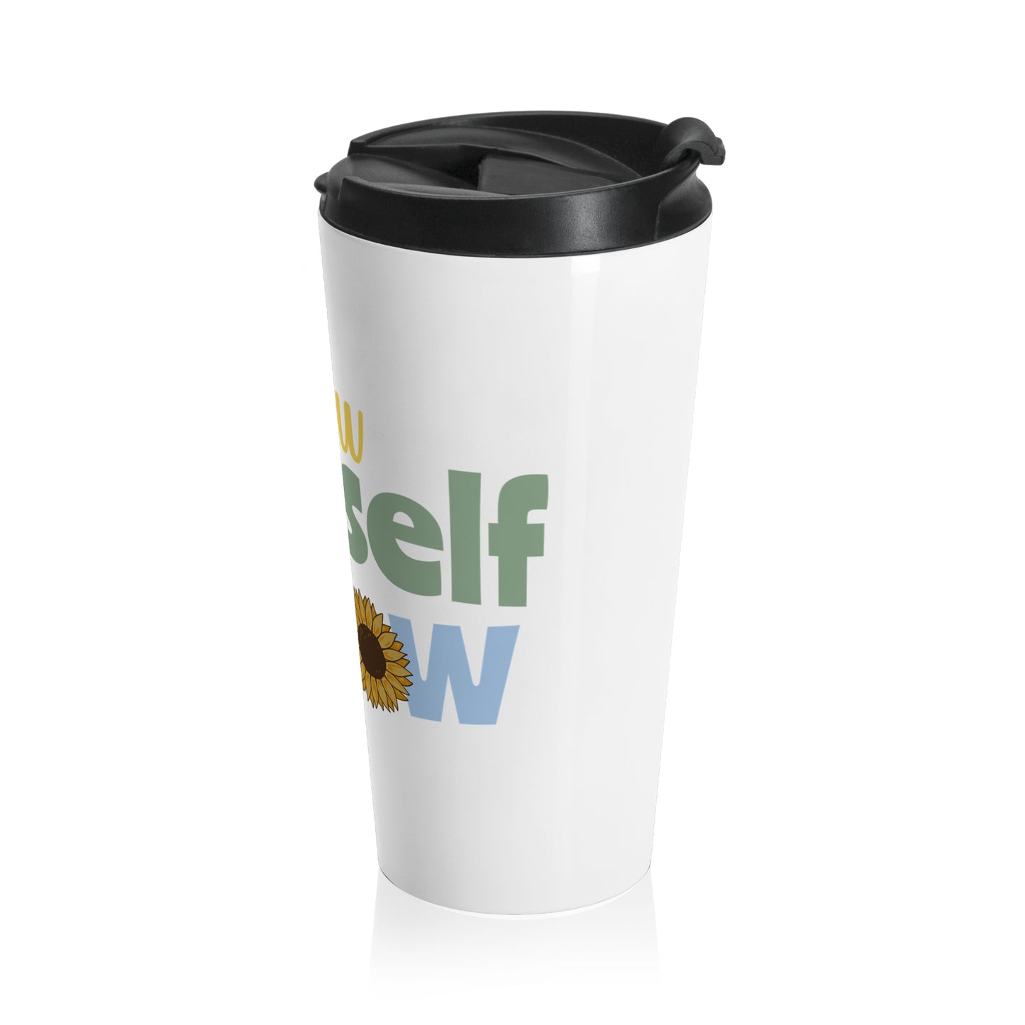 Inspirational Travel Mug Allow Yourself To Grow