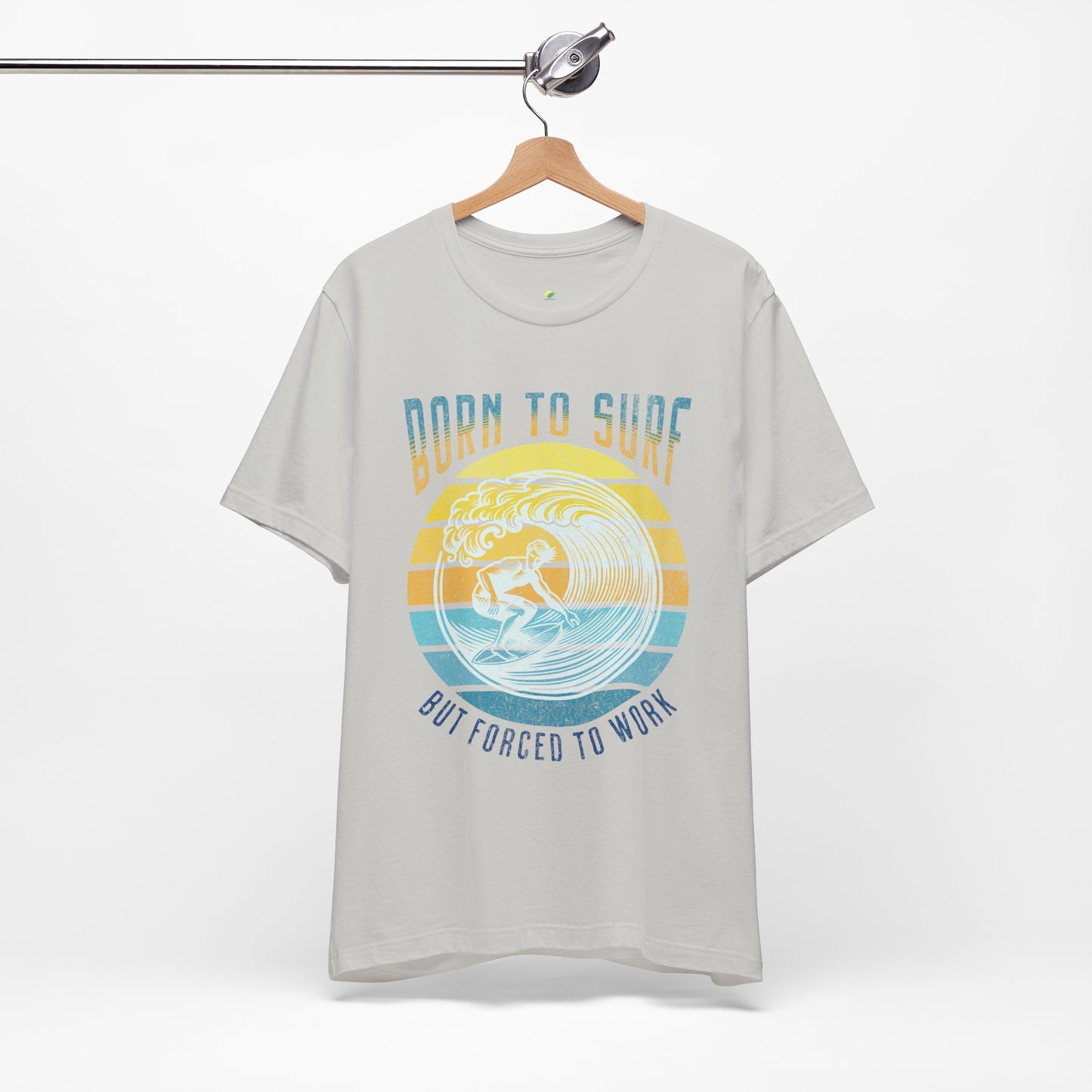 Surf Short Sleeve Tee - Born to Surf Design