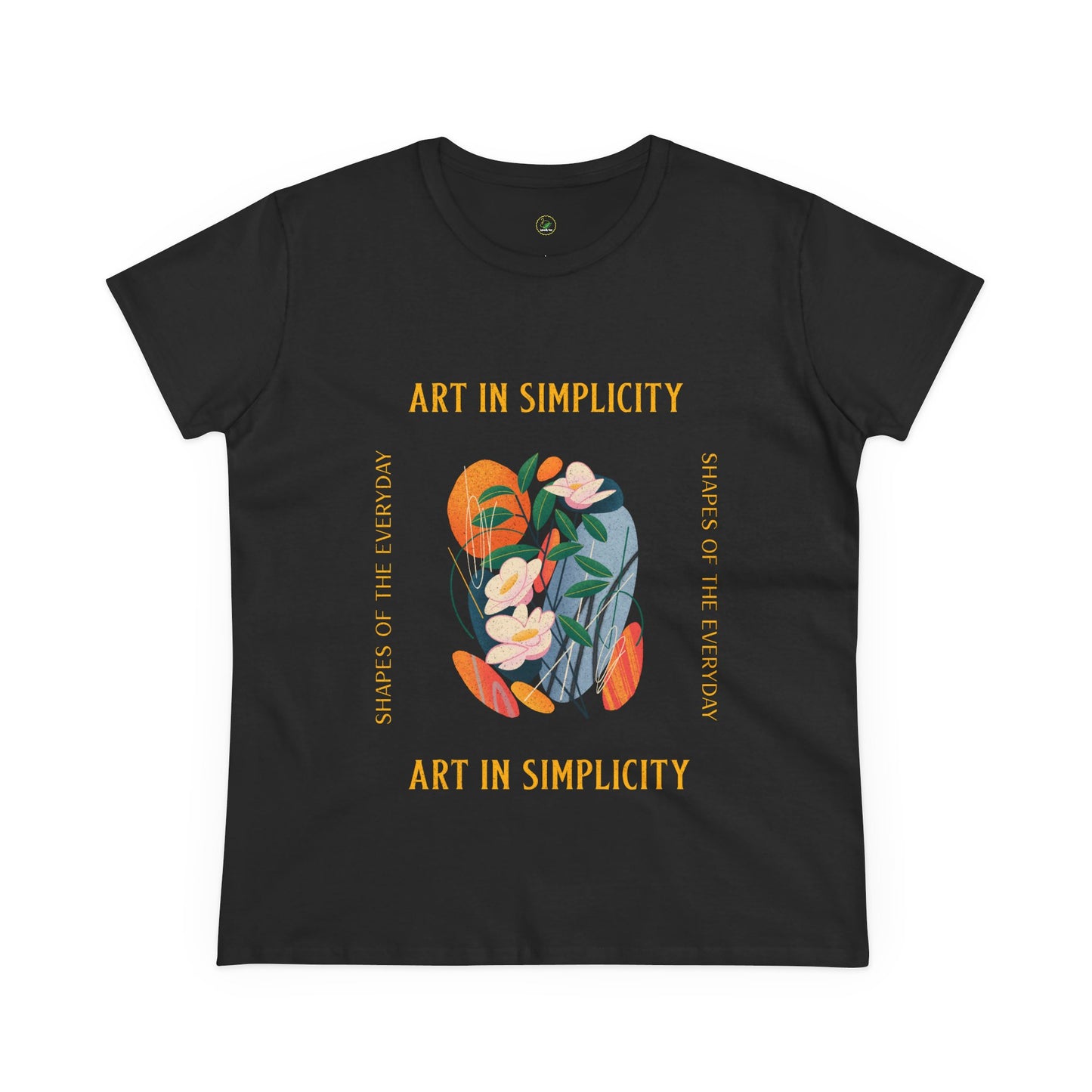 Cotton Tee Art in Simplicity