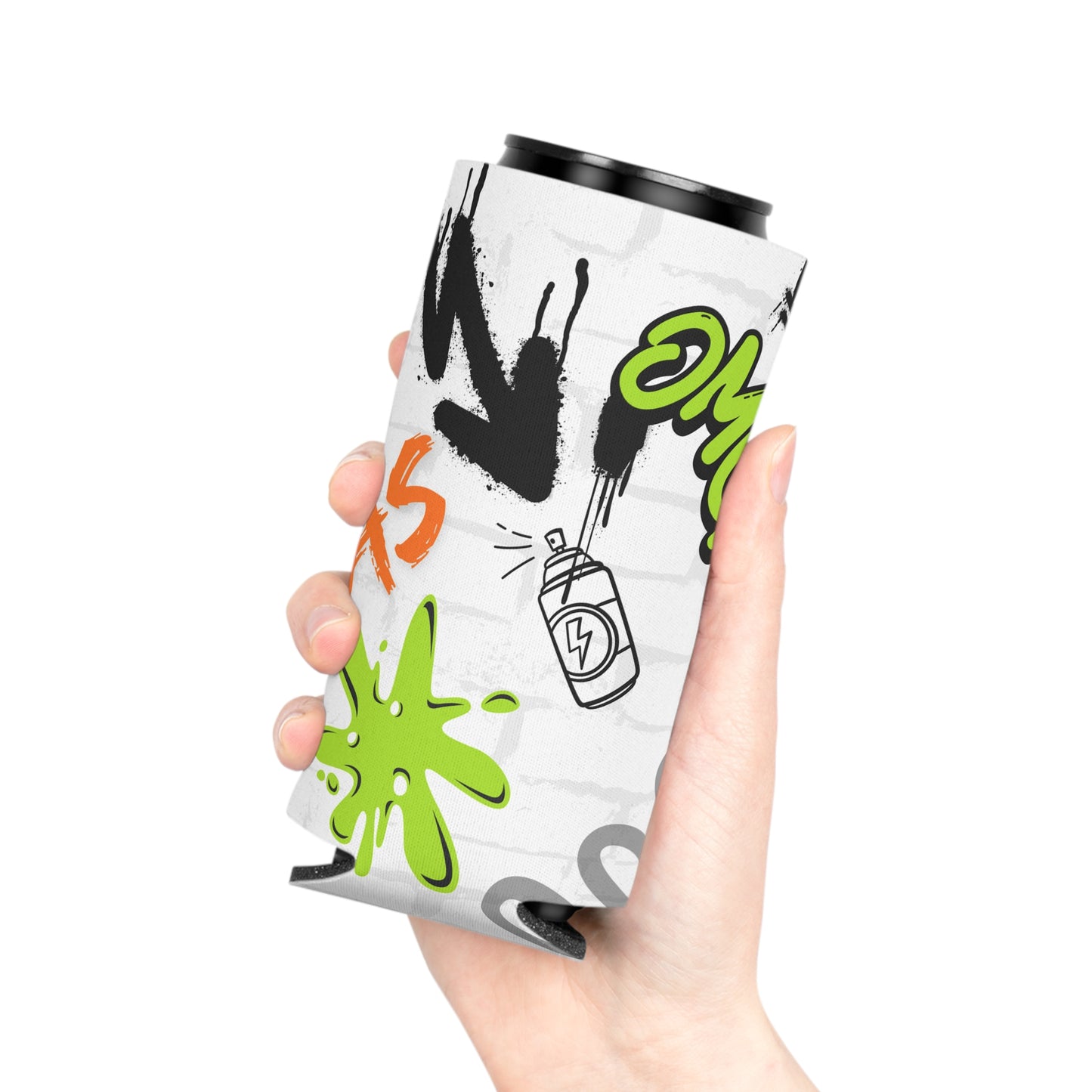 Graffiti Can Cooler