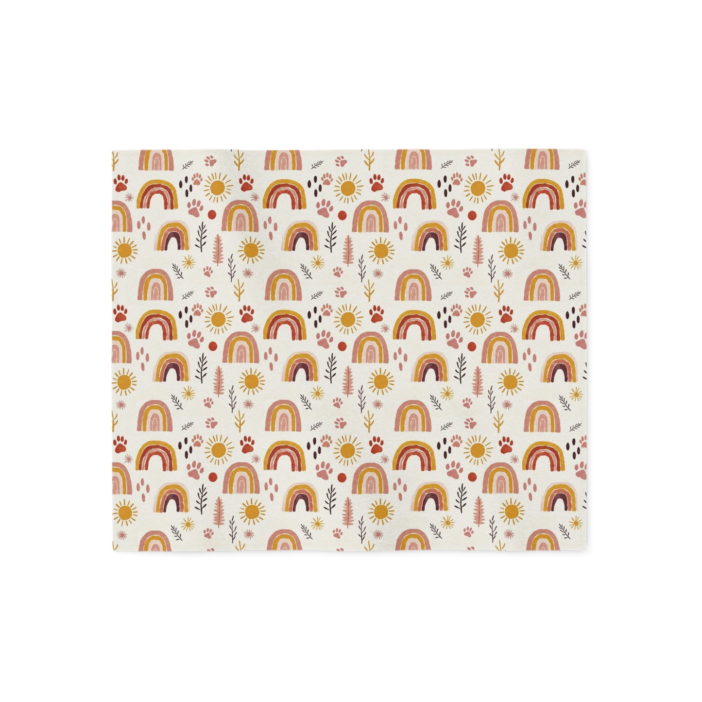 Pet Sweatshirt Blanket Rainbow
