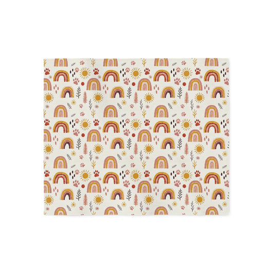 Pet Sweatshirt Blanket Rainbow