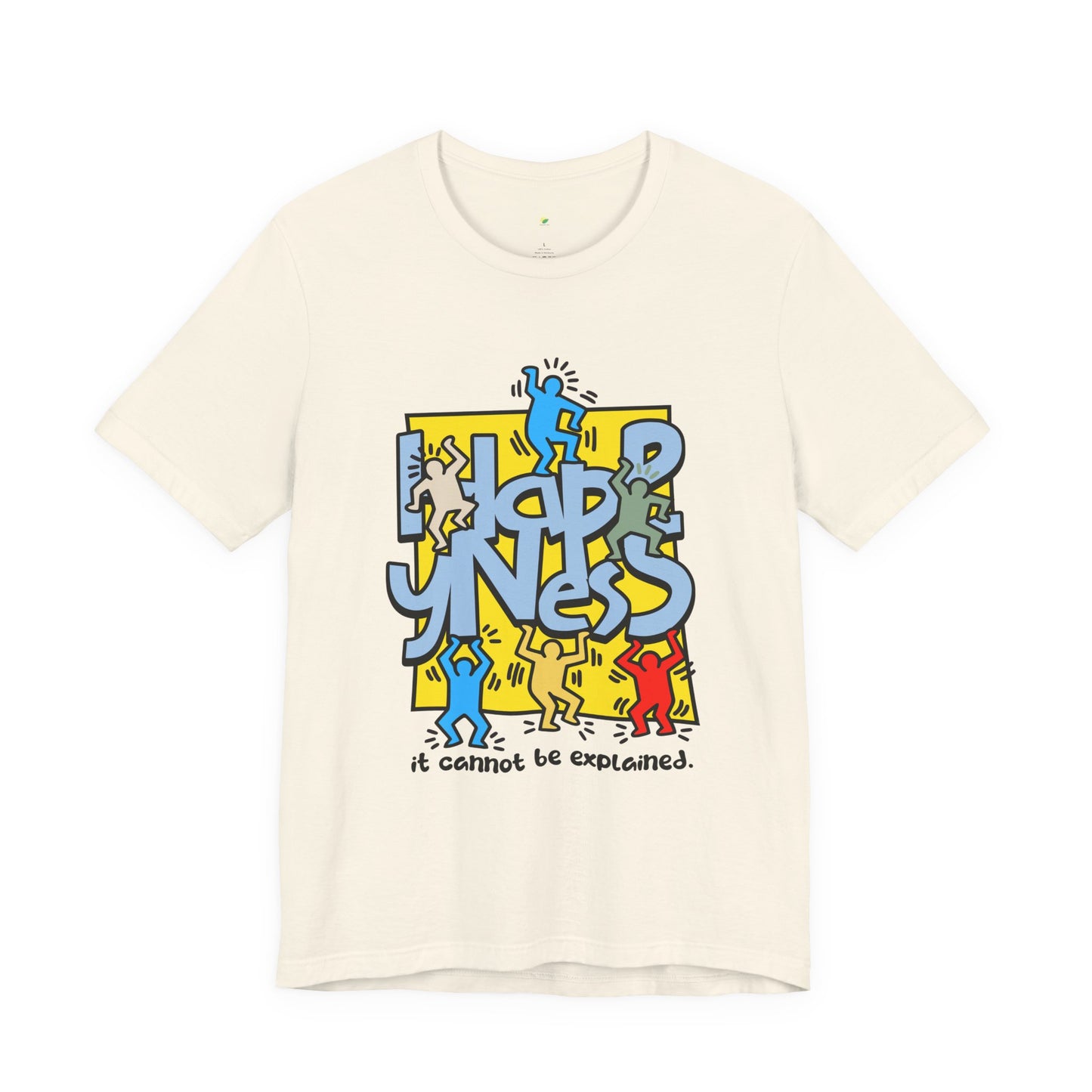 Unisex Jersey Short Sleeve Tee - Way to Happiness Design