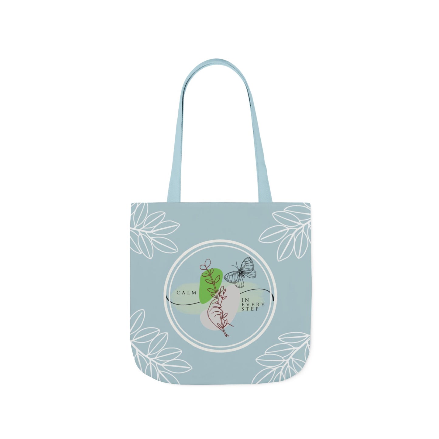 Calm In Every Step Tote Bag