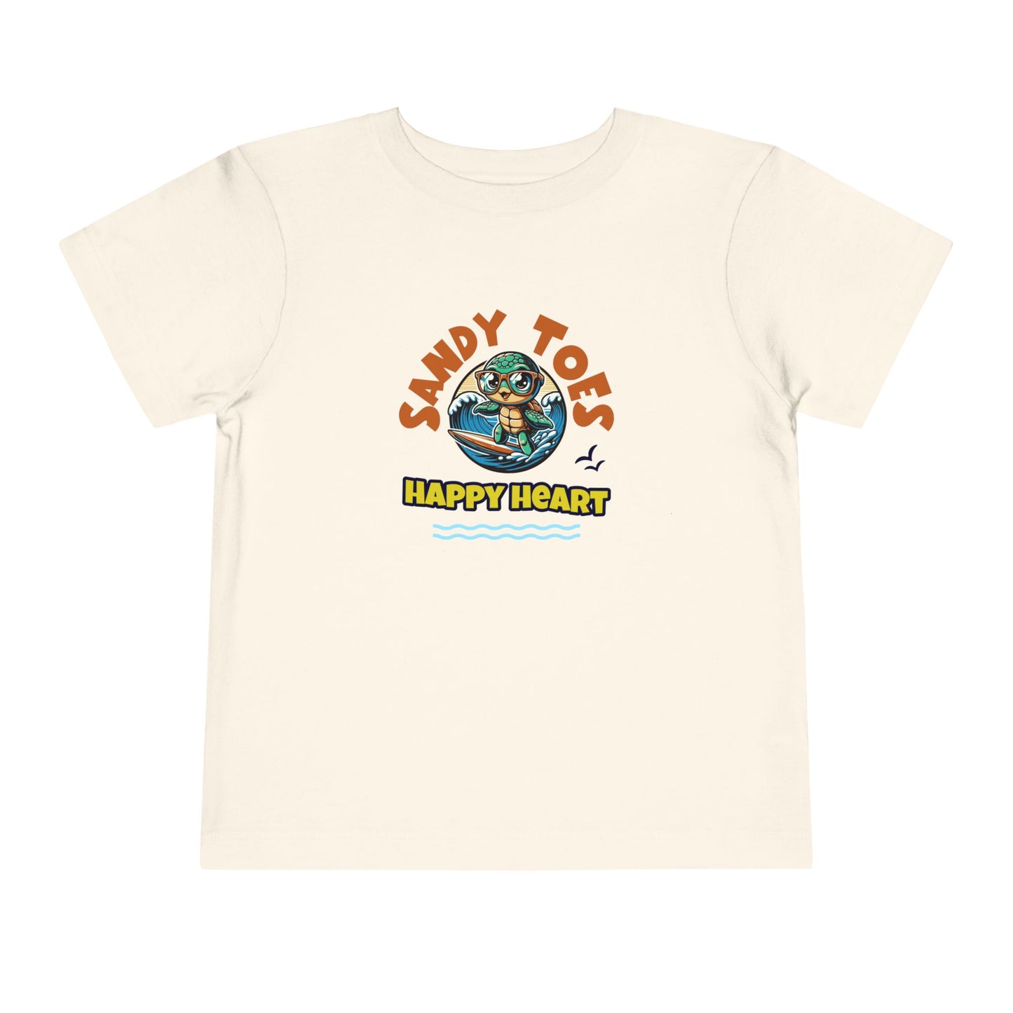 Toddler Tee - Sandy Toes, Happy Heart