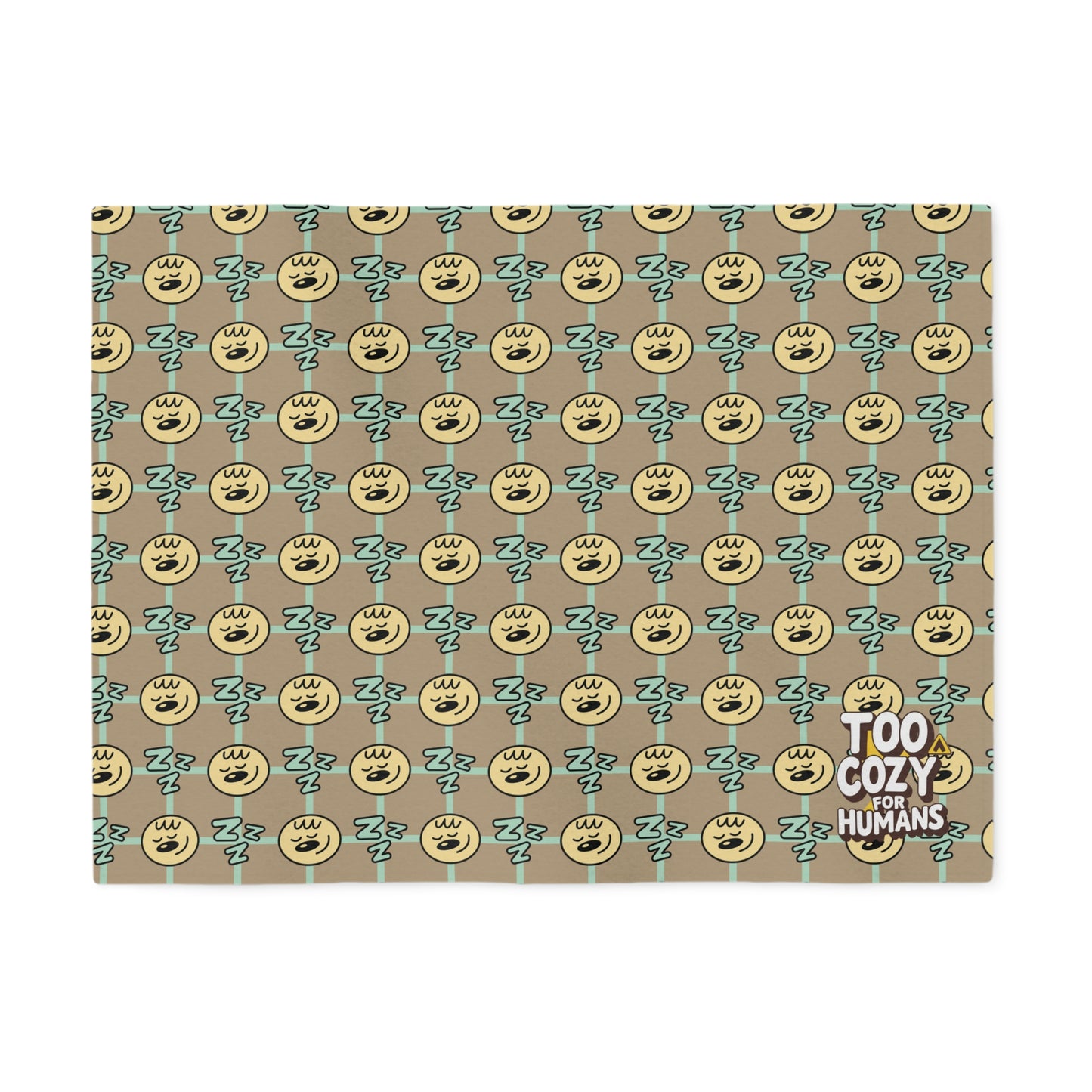Pet Sweatshirt Blanket - Too Cozy for Humans Design
