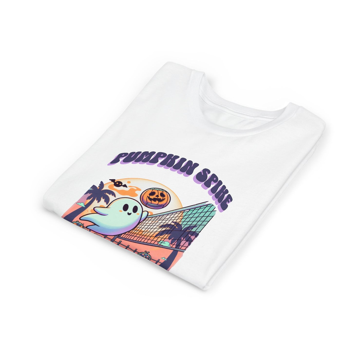 Youth Halloween Volleyball Tee