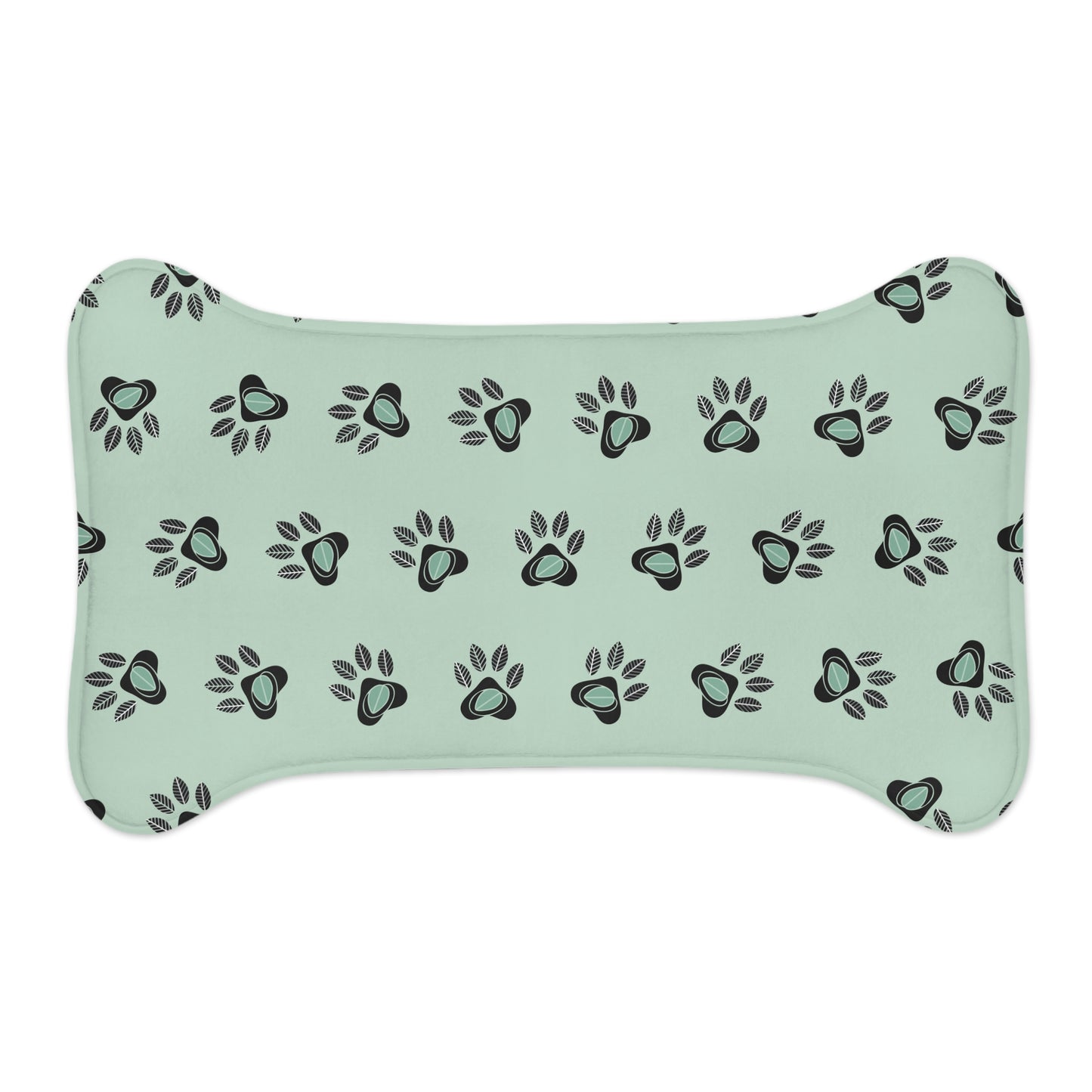 Pet Feeding Mat - Eucalyptus Design