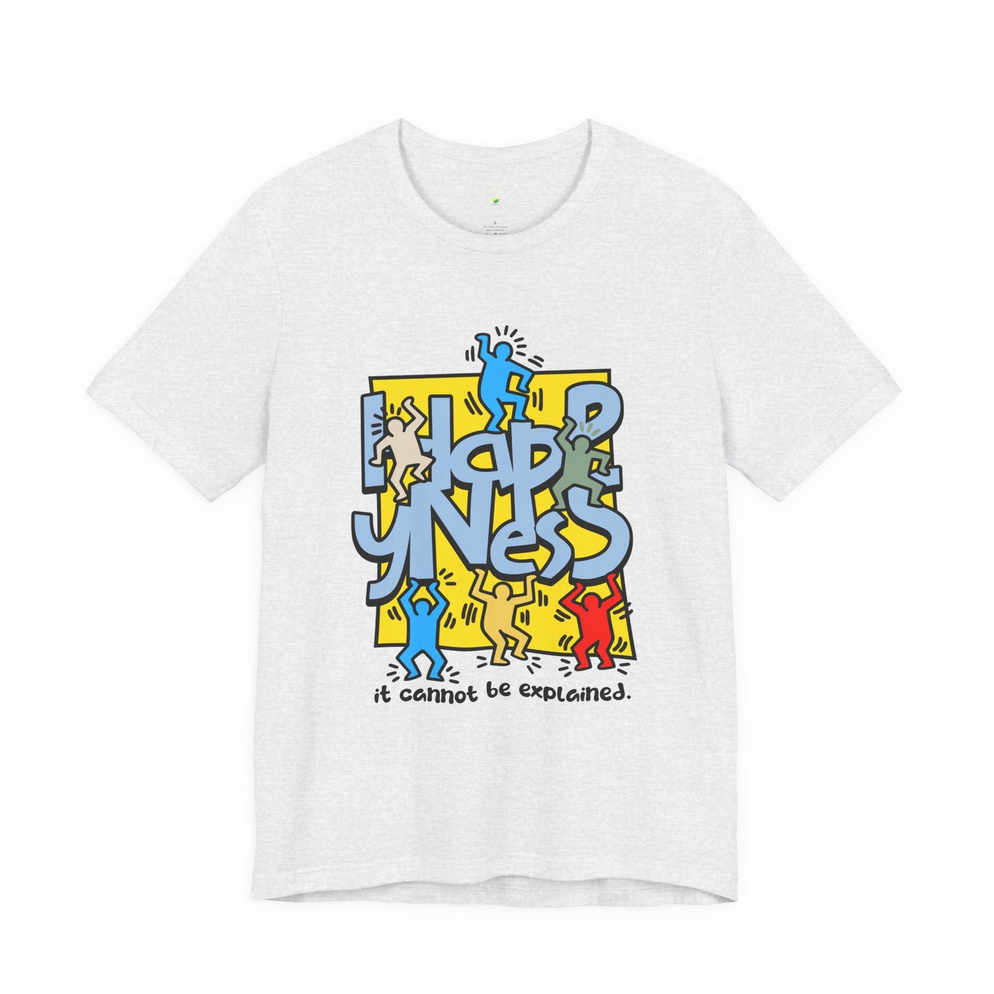 Unisex Jersey Short Sleeve Tee - Way to Happiness Design