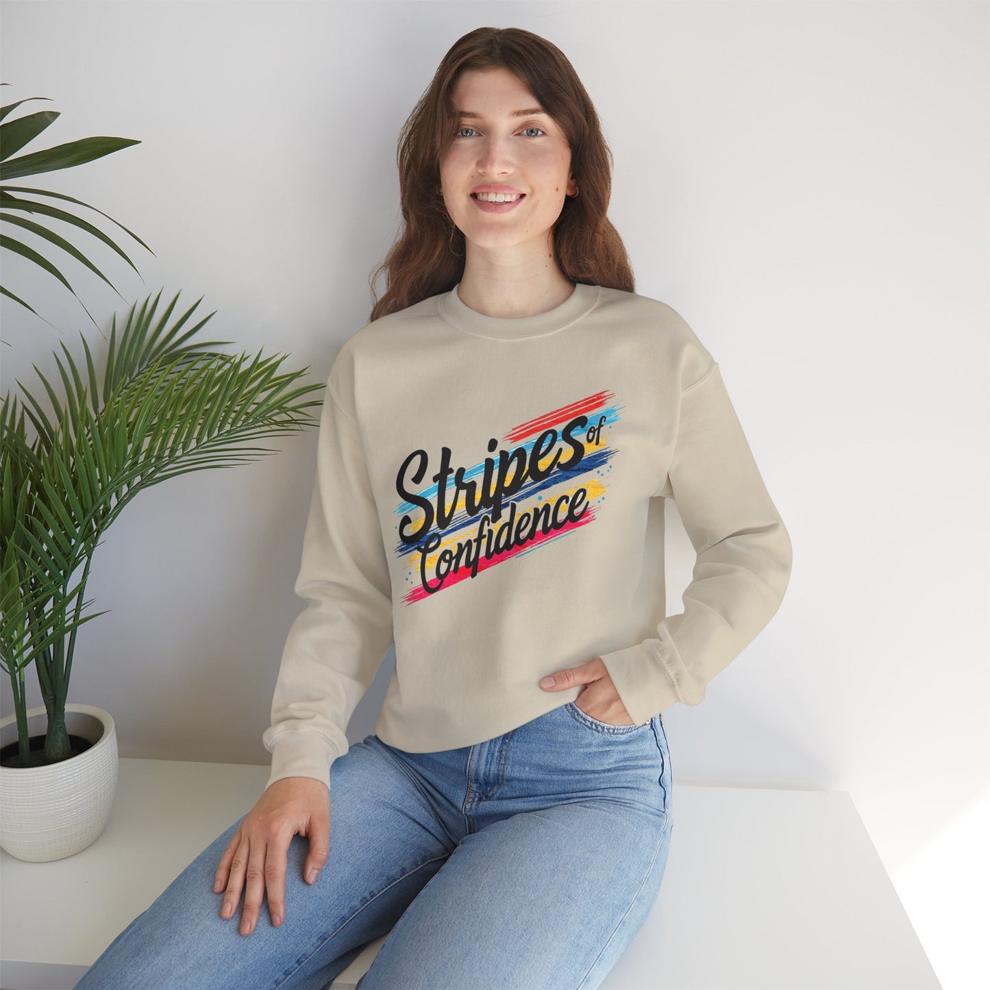 Stripes of Confidence Sweatshirt