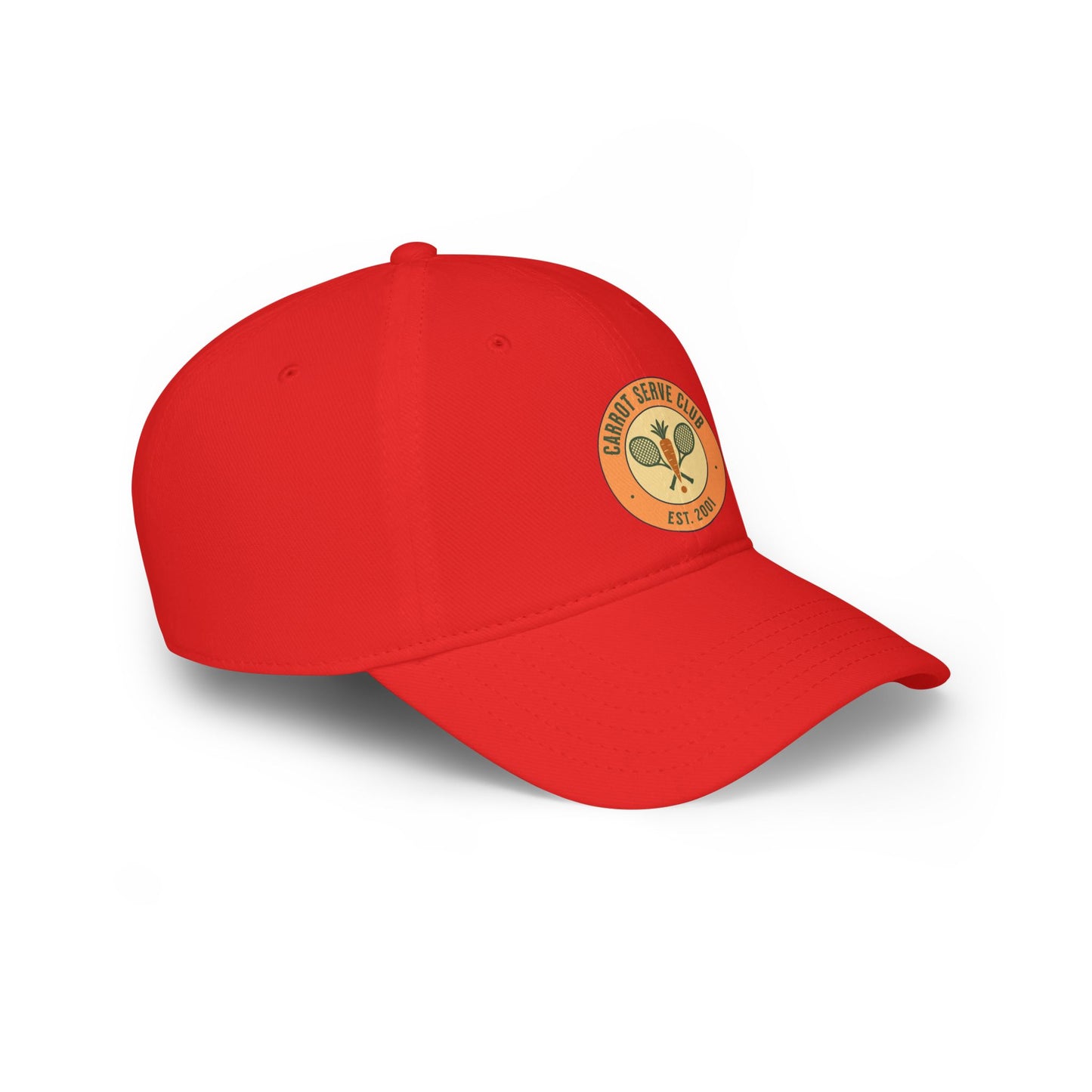Tennis Lover Baseball Cap - Carrot Serve Club Cap