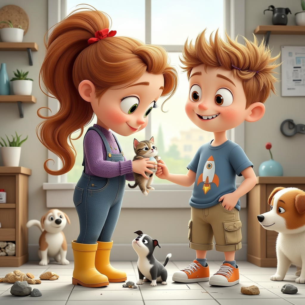 A Heartwarming Flipbook, Magical Whistle and the Shelter Dog 42 pages (for ages 3-5)