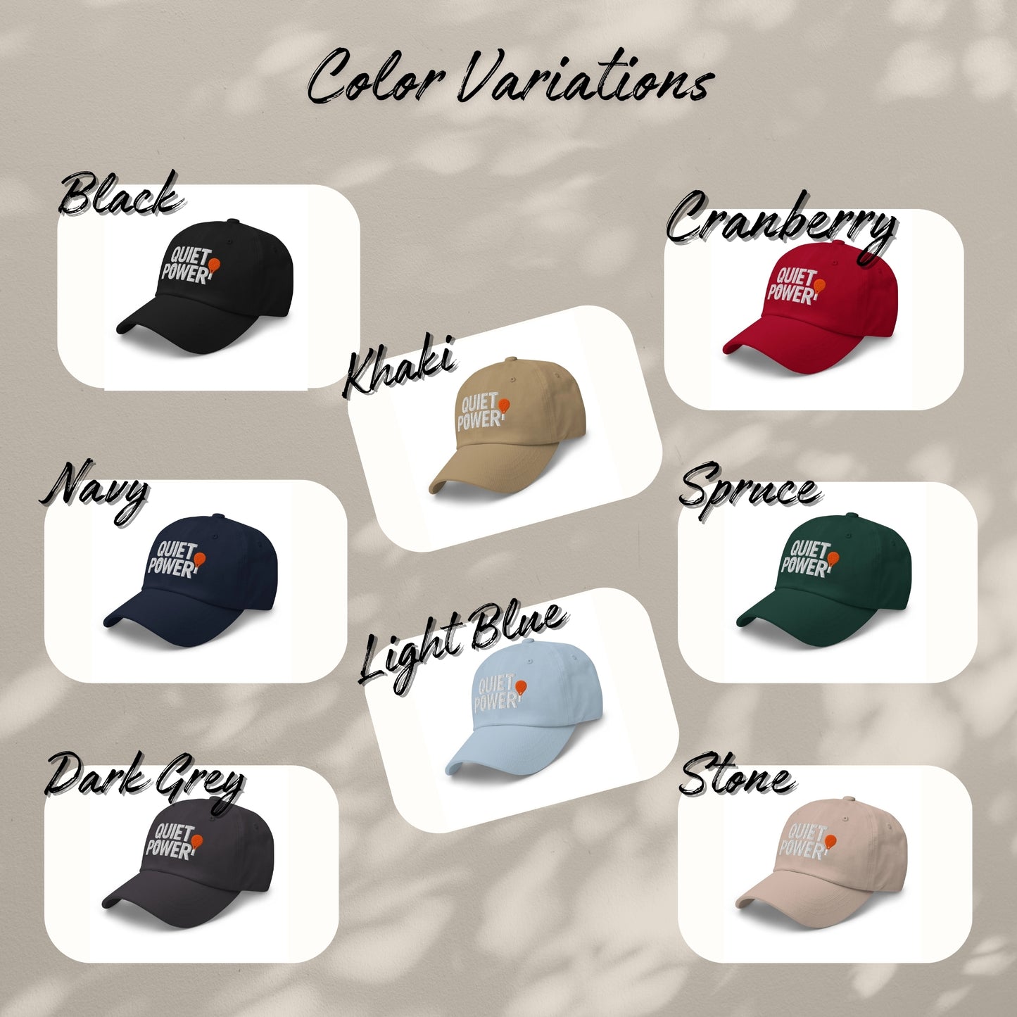 Embroidered Dad Hat For Tennis Lovers