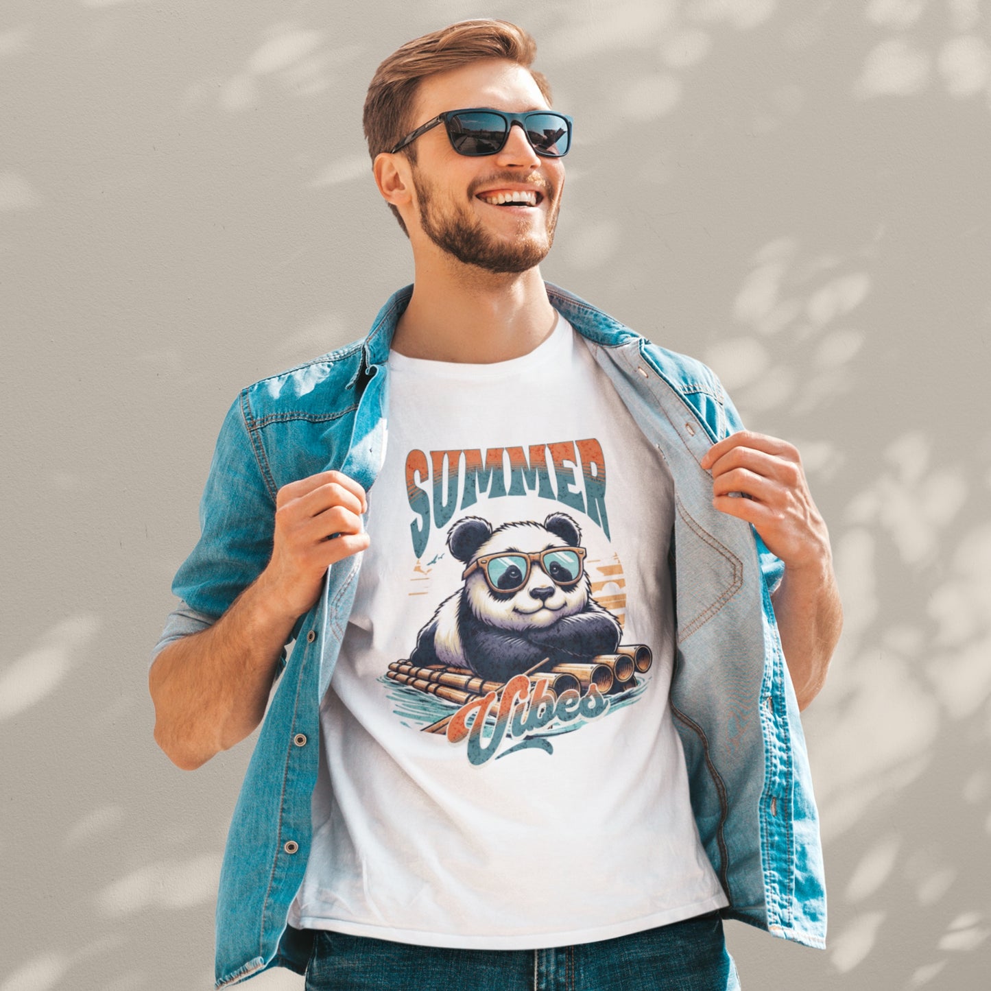 Summer Vibes T-shirt - Unisex Garment-Dyed