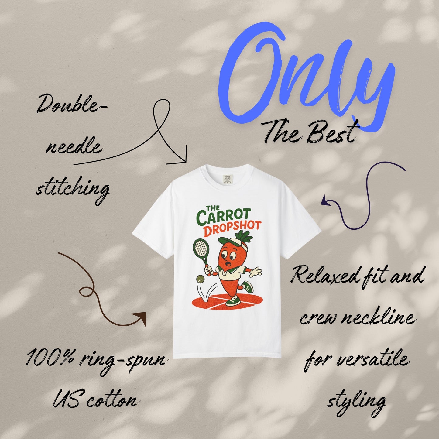Vintage Carrot Dropshot T-shirt