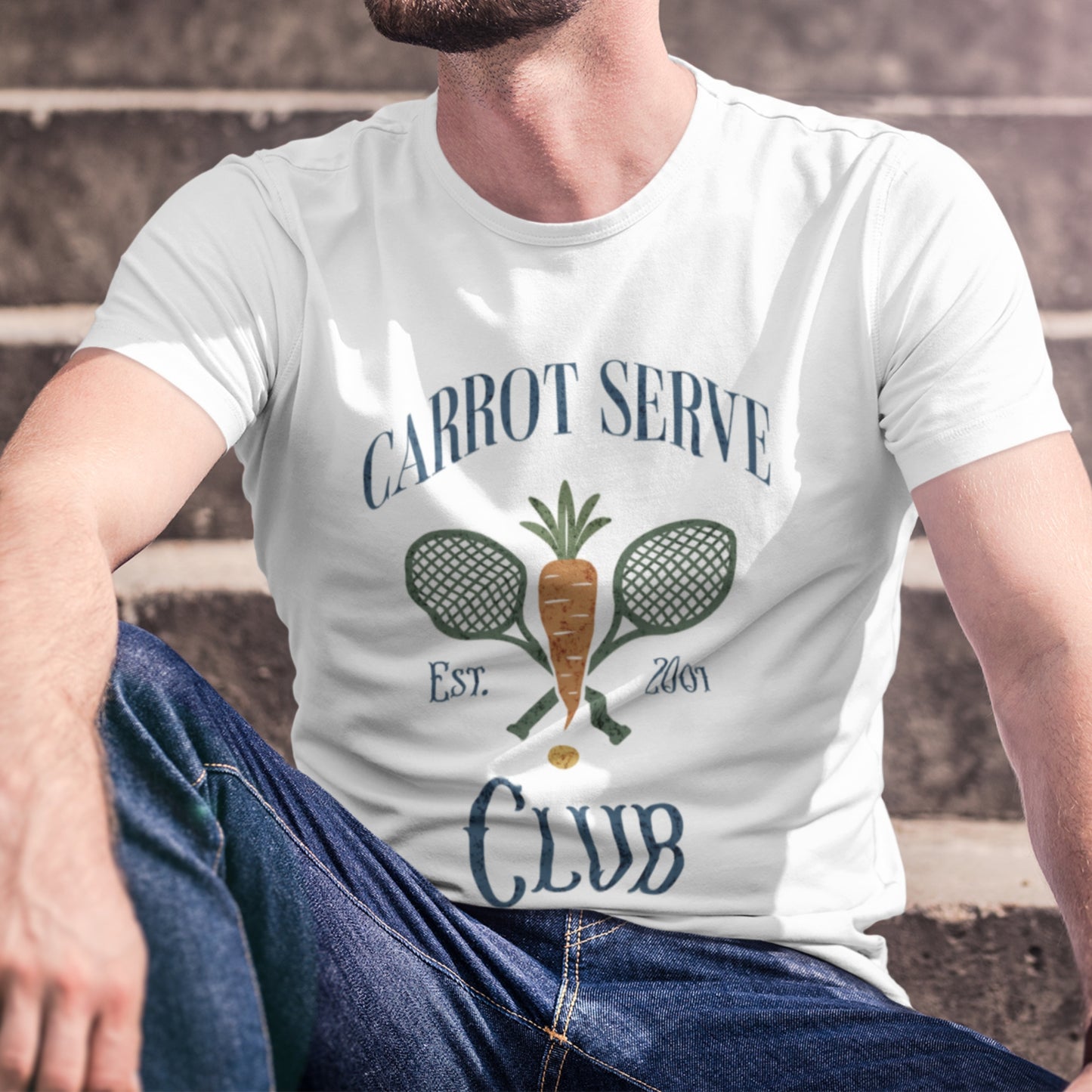 Carrot Serve Tennis Club T-Shirt