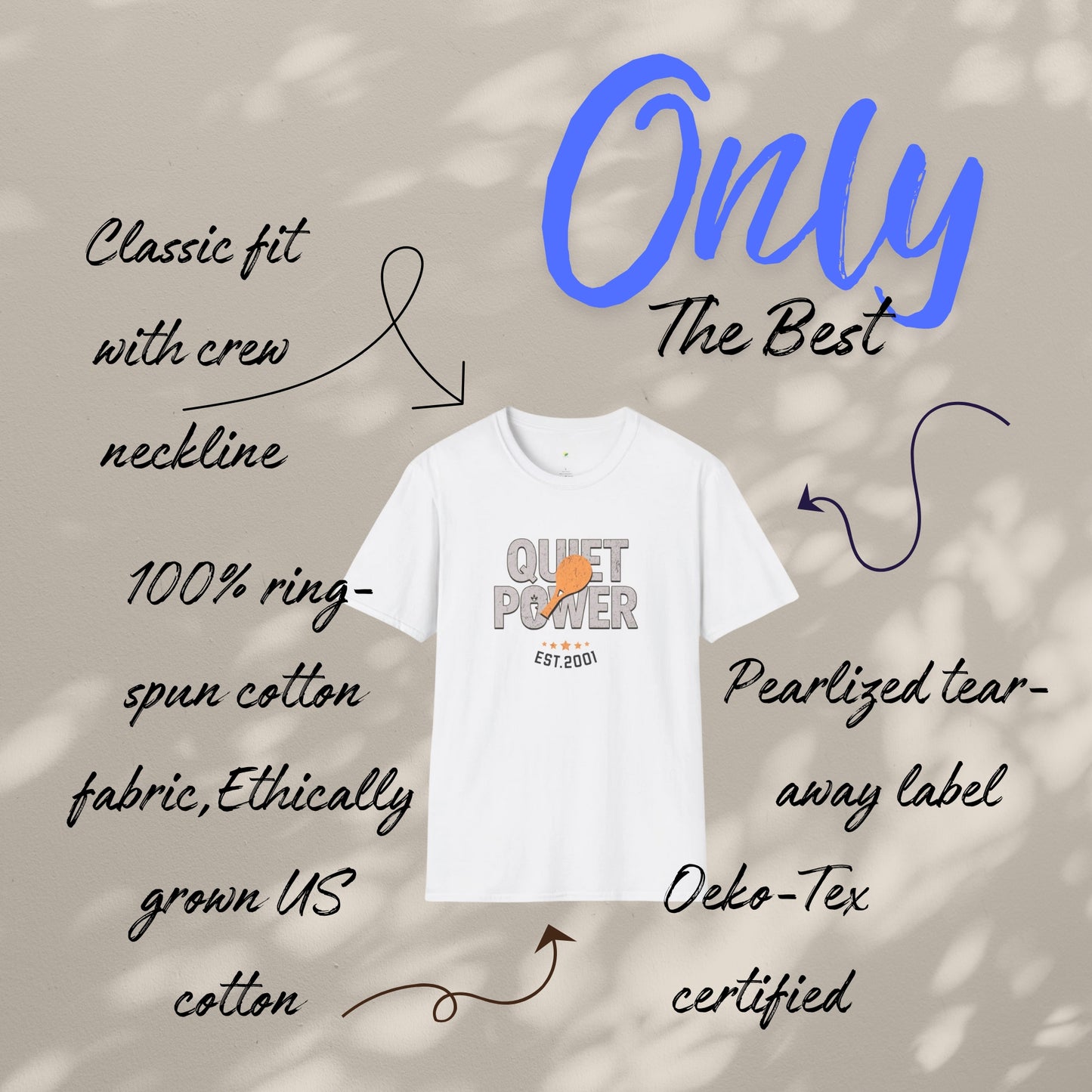 Quiet Power Graphic T-Shirt