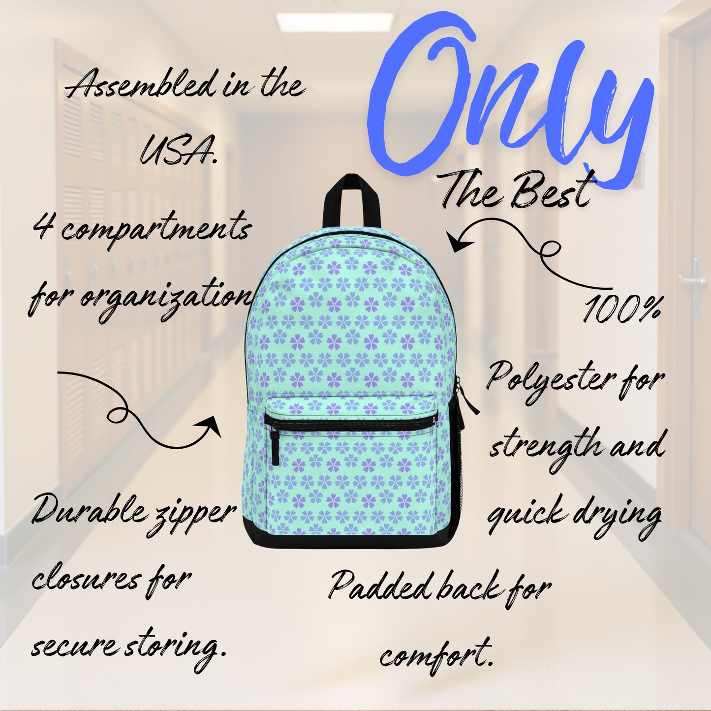Floral Backpack