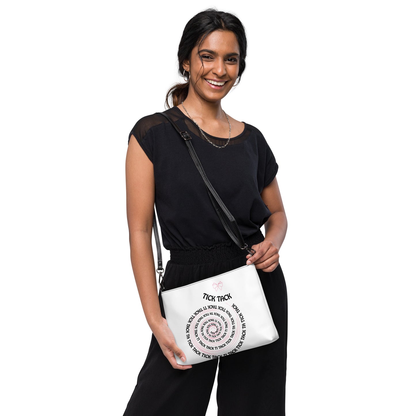 Tick Tack K-Style Crossbody Bag – Trendy Streetwear Vibe for K-Pop Fans