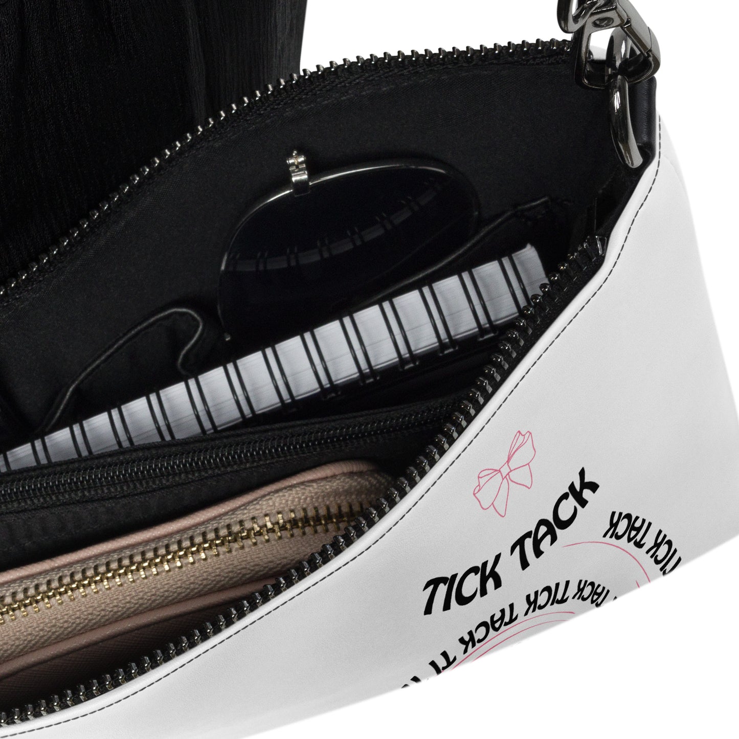 Tick Tack K-Style Crossbody Bag – Trendy Streetwear Vibe for K-Pop Fans