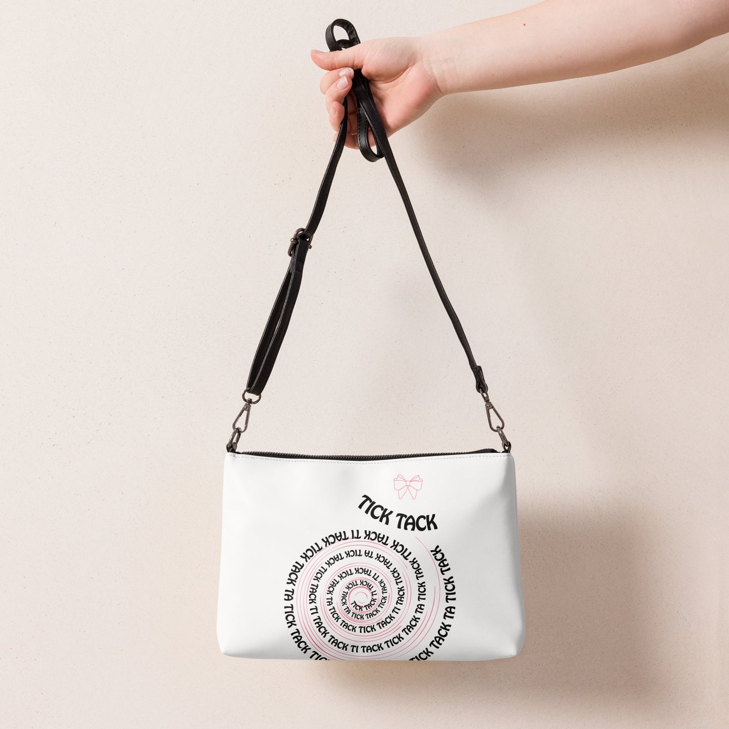 Tick Tack K-Style Crossbody Bag – Trendy Streetwear Vibe for K-Pop Fans