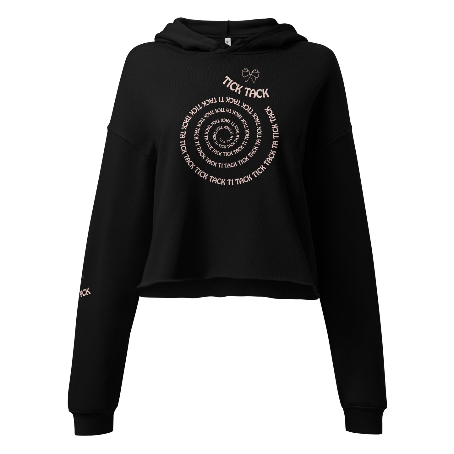 Tick Tack Women's Cropped Hoodie