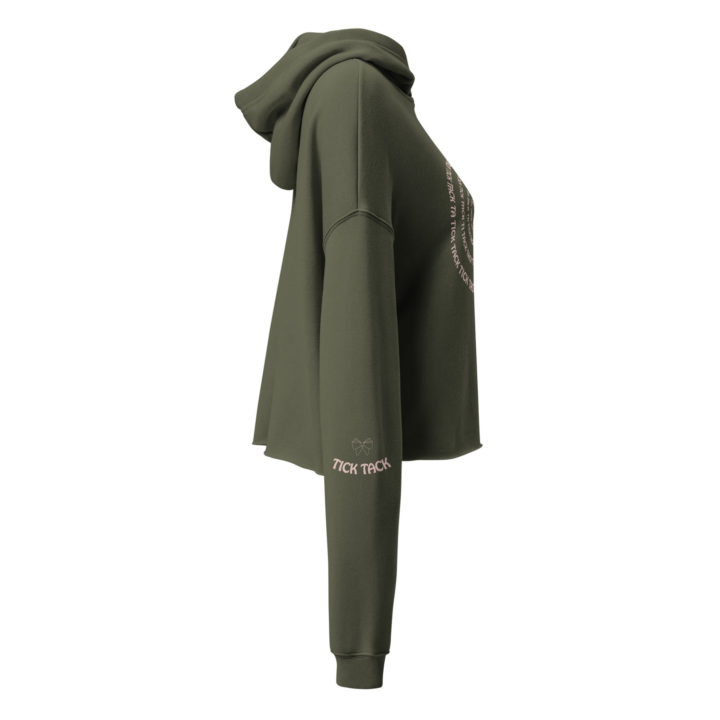 Tick Tack Women's Cropped Hoodie