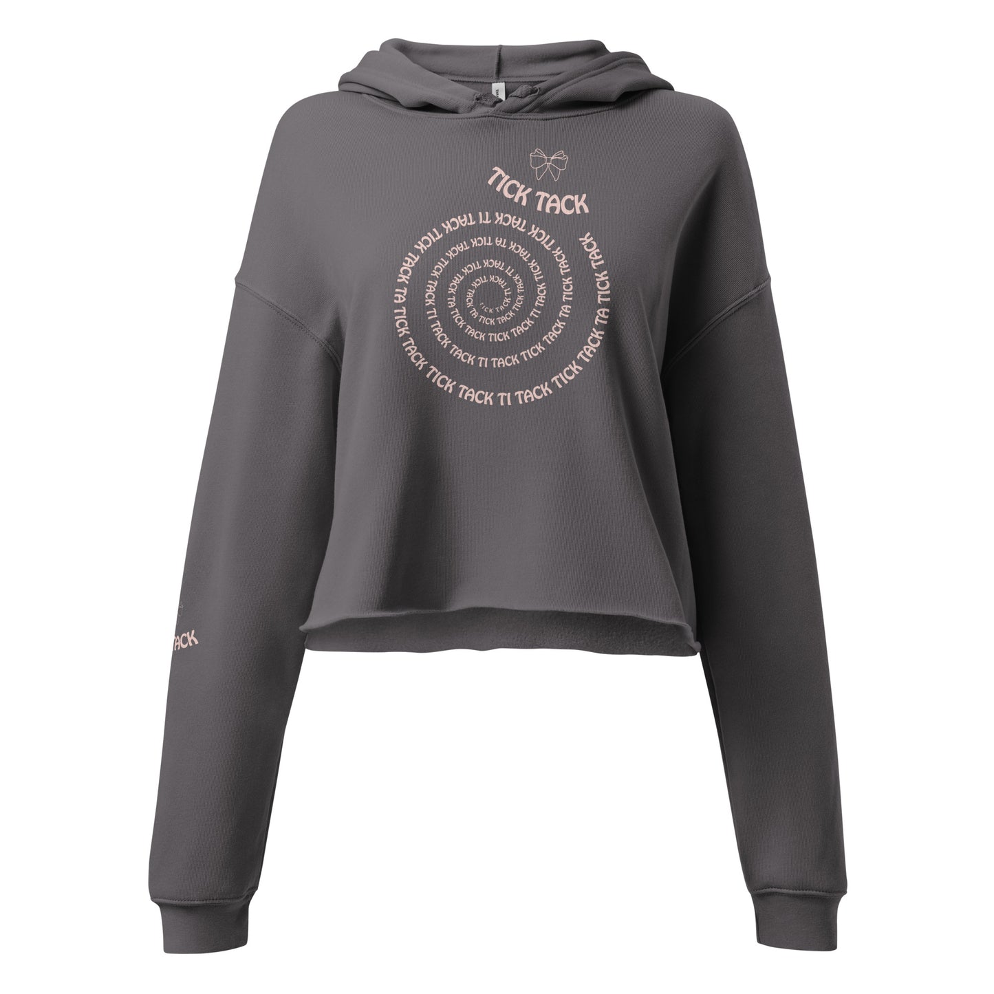 Tick Tack Women's Cropped Hoodie