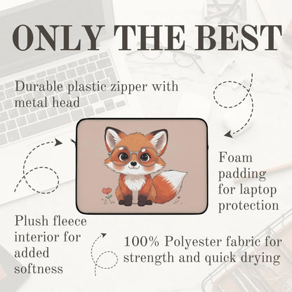 Laptop Sleeve Cute Fox