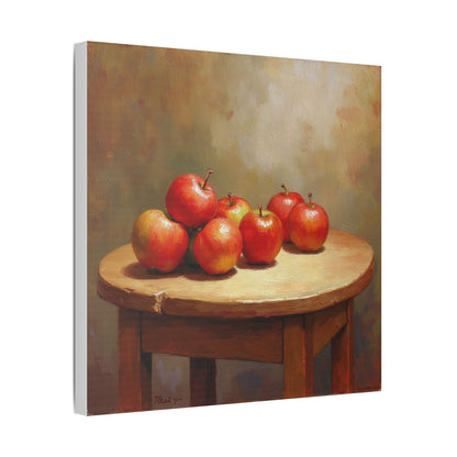 Canvas Art: Red Apples