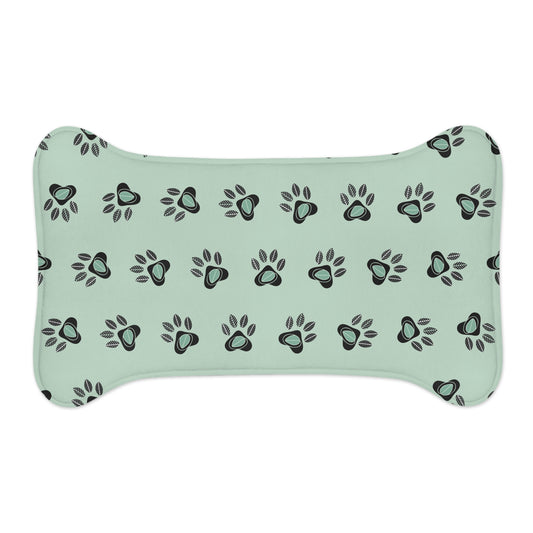 Pet Feeding Mat - Eucalyptus Design