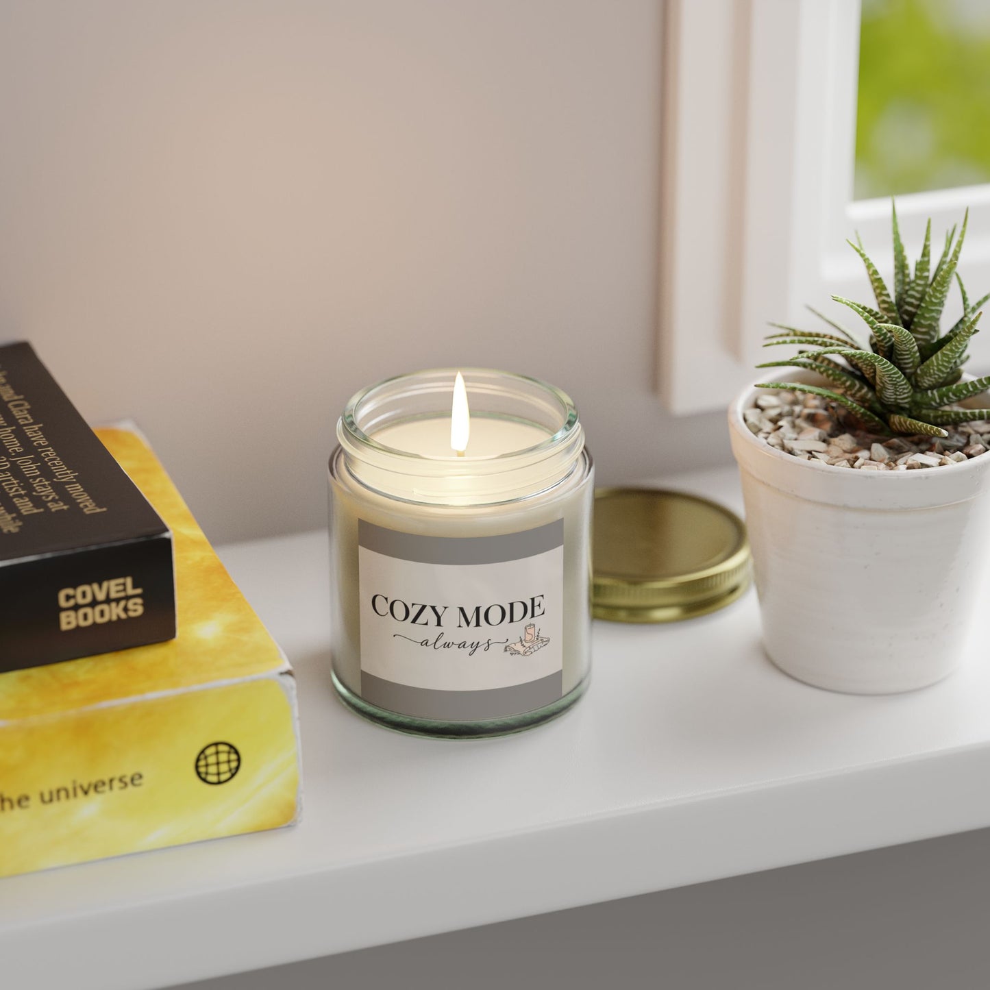 Cozy Mode Scented Candles, Relaxation, Home Decor, Gift Idea, Aromatherapy, Self-Care
