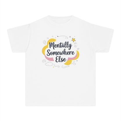 Mental Vibes Youth Tee - Comfortable Midweight T-Shirt for Dreamers