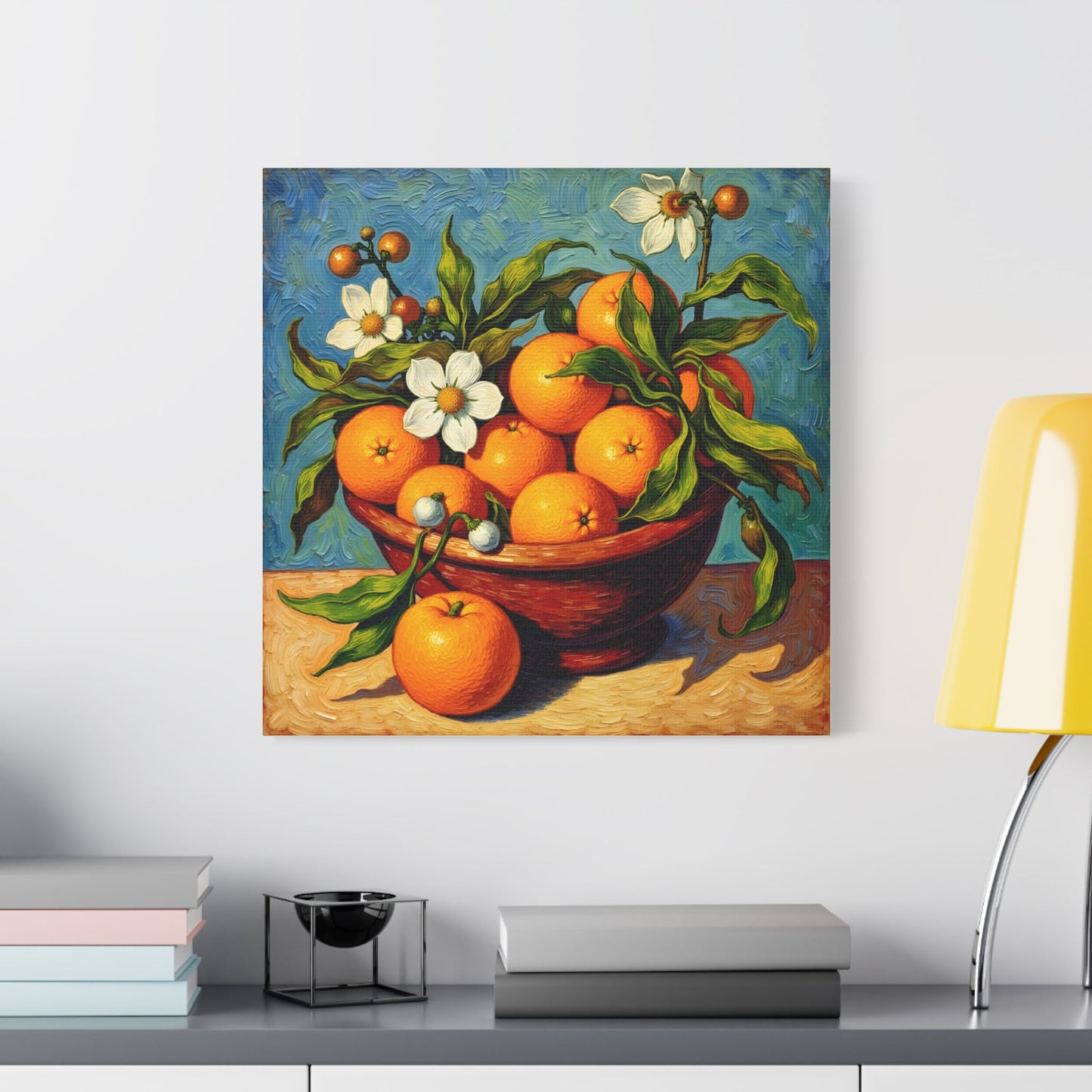 Vibrant Fruit Wall Art, Modern Canvas Decor