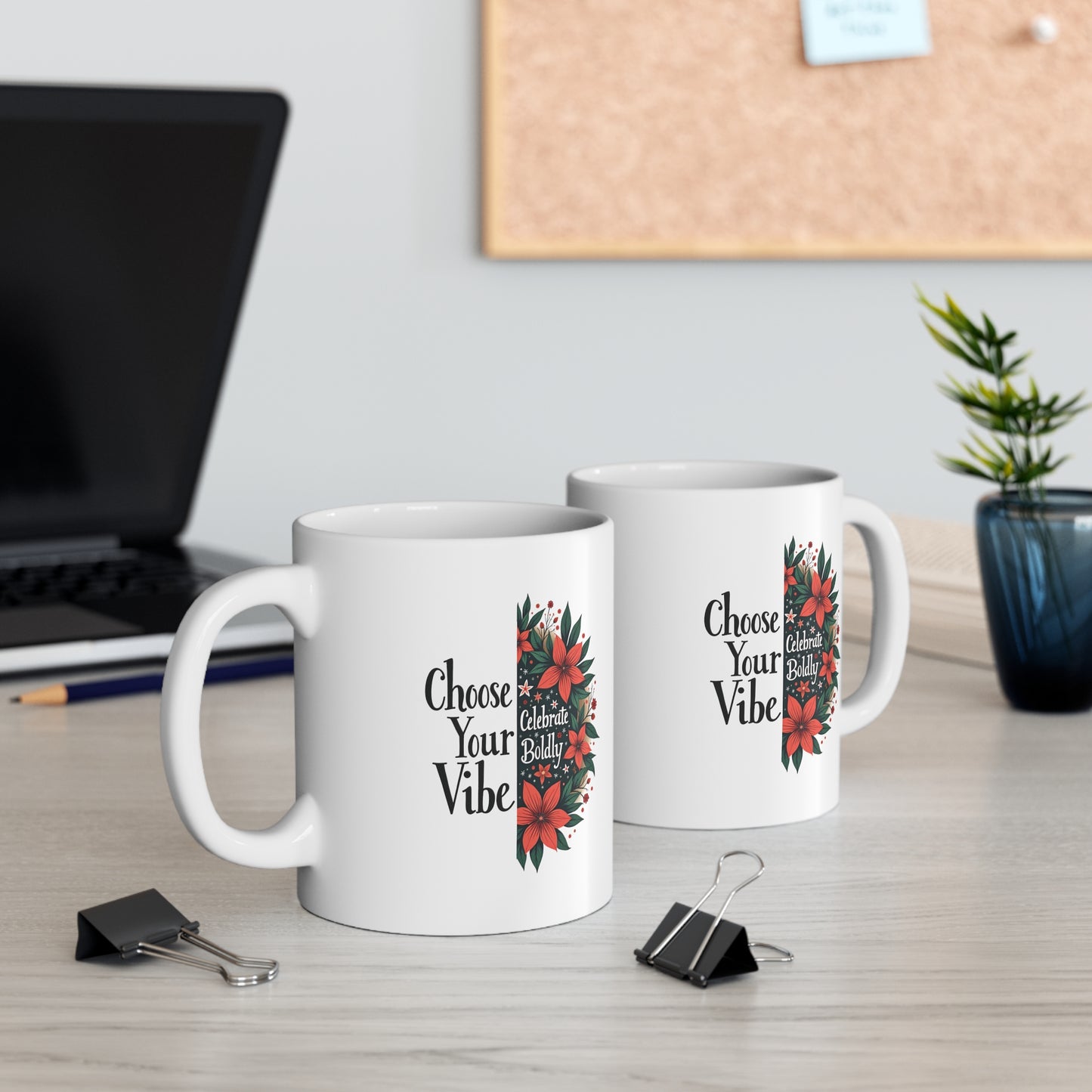 Minimalist vs Maximalist Holiday Aesthetic Mug