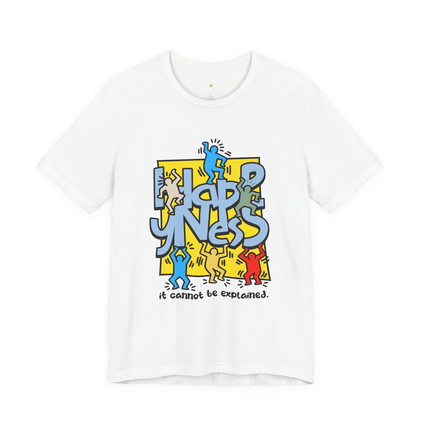 Unisex Jersey Short Sleeve Tee - Way to Happiness Design