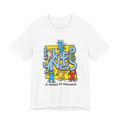 Unisex Jersey Short Sleeve Tee - Way to Happiness Design