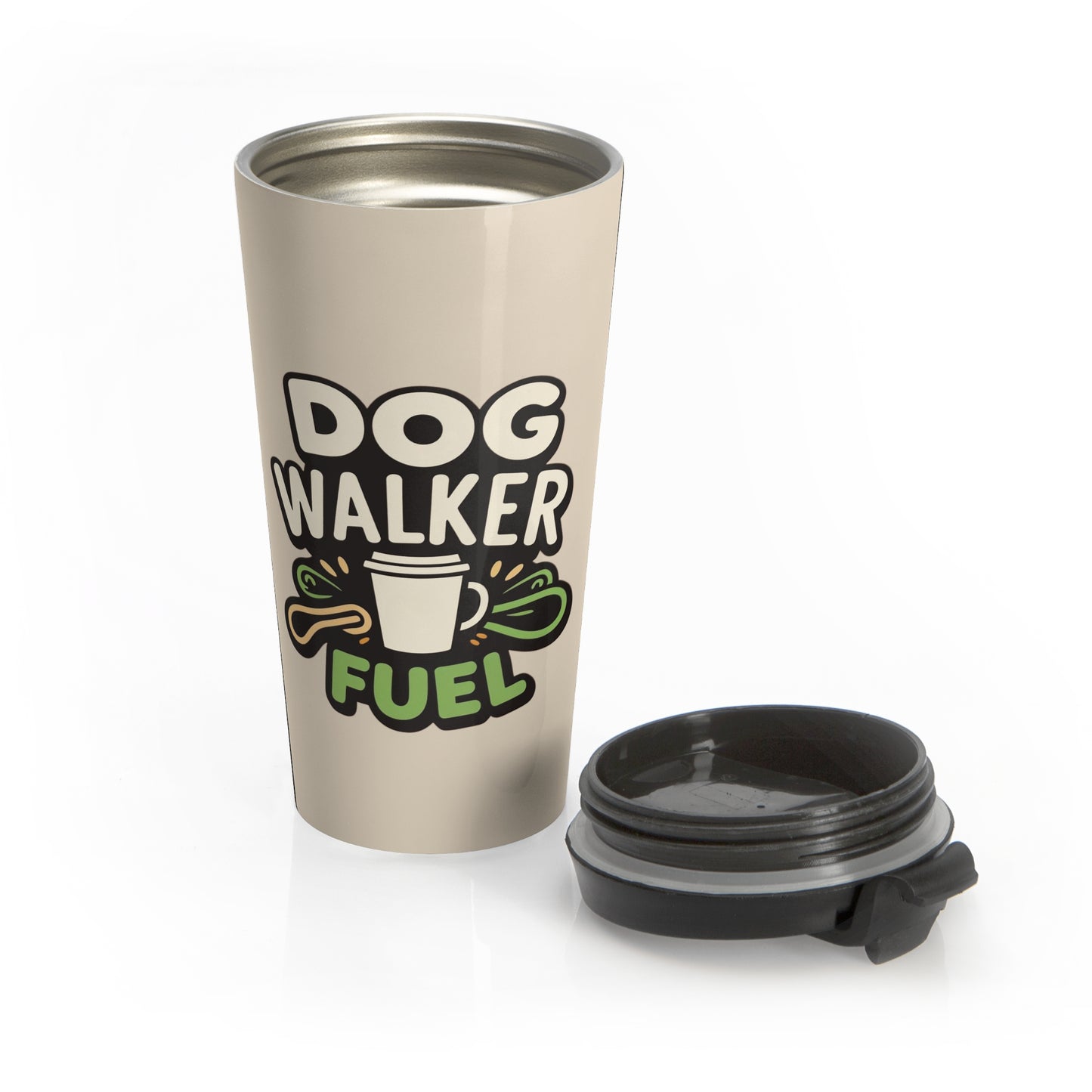 Travel Mug - Dog Walker Fuel Stainless Steel