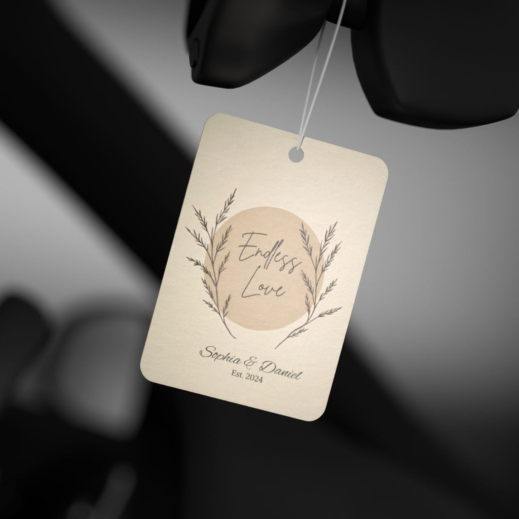 Endless Love Car Air Freshener - Romantic Scented Auto Freshener