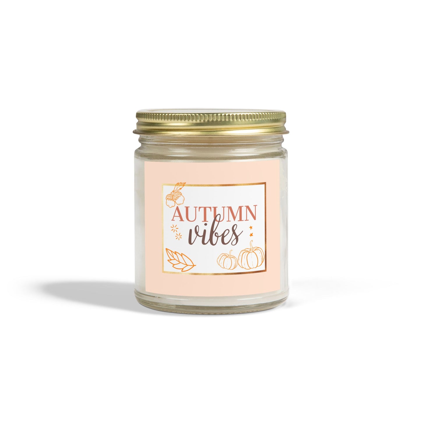 Candles, Coconut Apricot Wax (4oz, 9oz) - Autumn Vibes