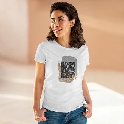 Happy But Sad Design Women’s Cotton Tee