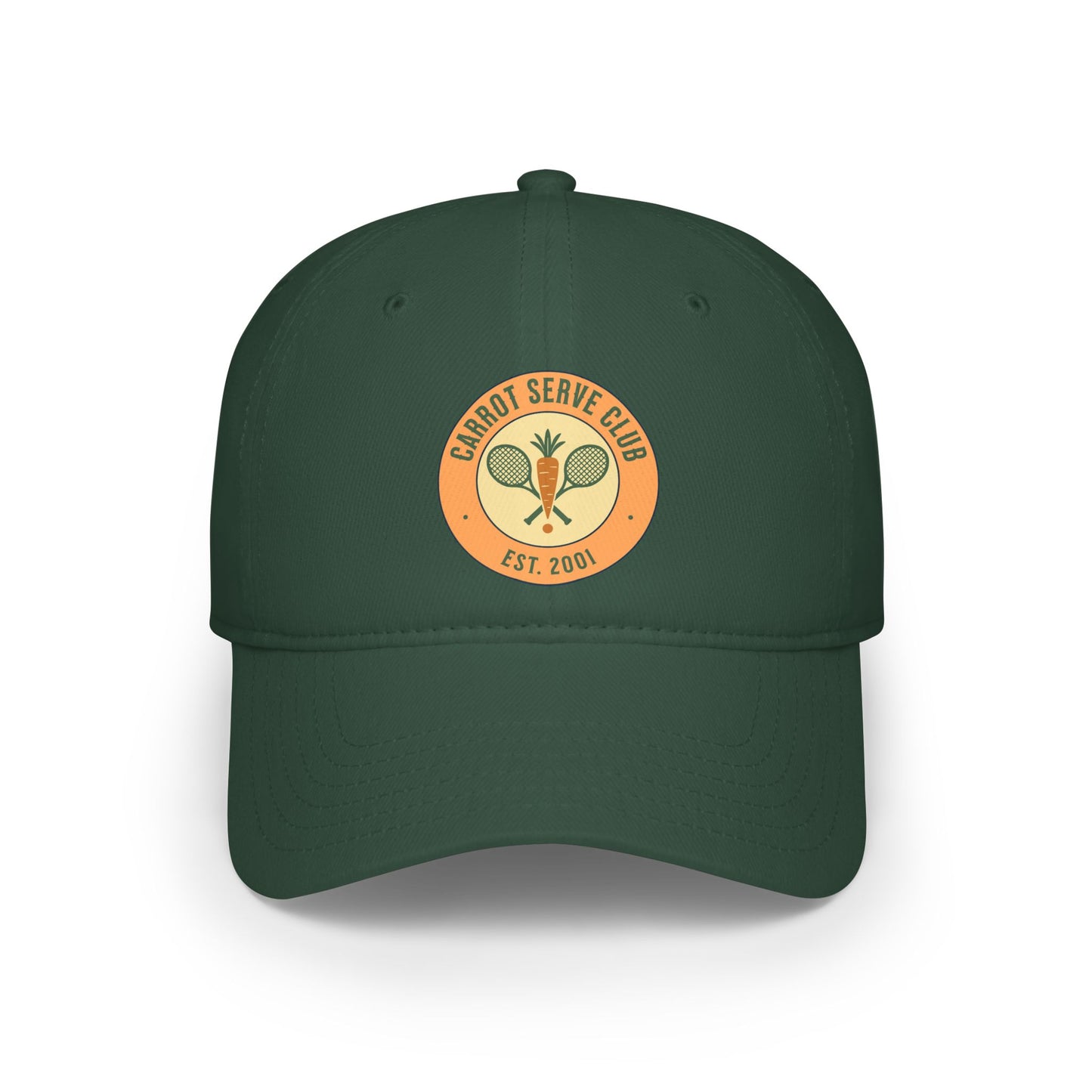 Tennis Lover Baseball Cap - Carrot Serve Club Cap