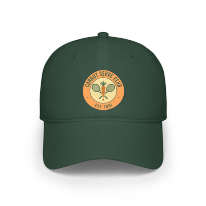 Tennis Lover Baseball Cap - Carrot Serve Club Cap