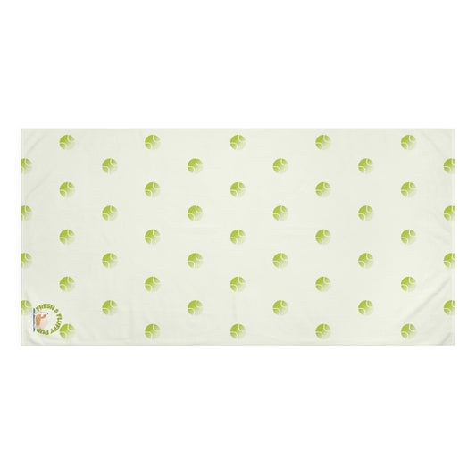 Soft Cream Pet Drying Towel - Mink Cotton Blend – Quick-Dry, Ultra-Absorbent Grooming Towel for Dogs