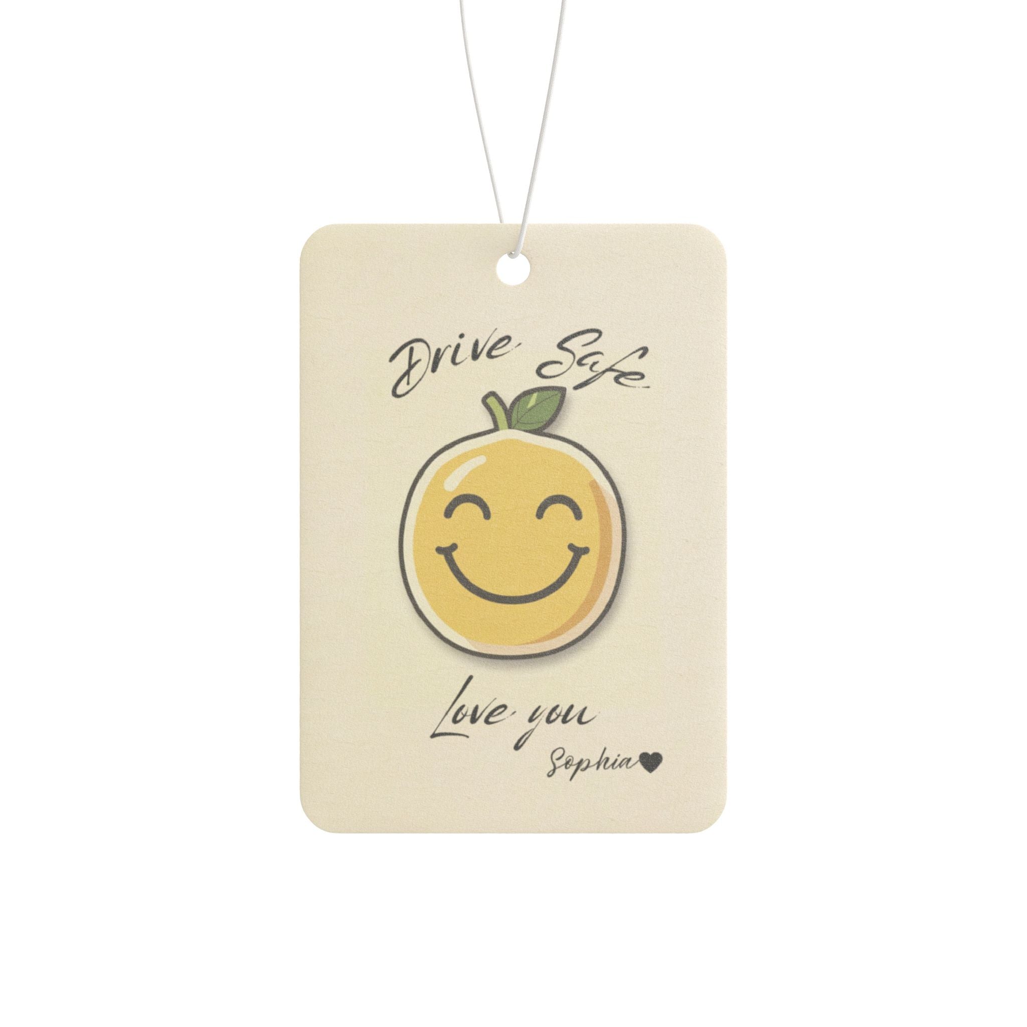 Drive Safe Car Air Freshener - Travel-Safe Scent for Drivers