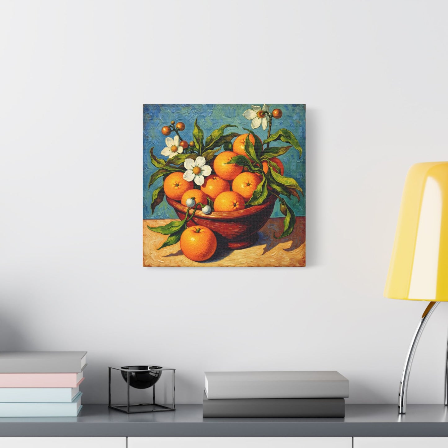 Vibrant Fruit Wall Art, Modern Canvas Decor