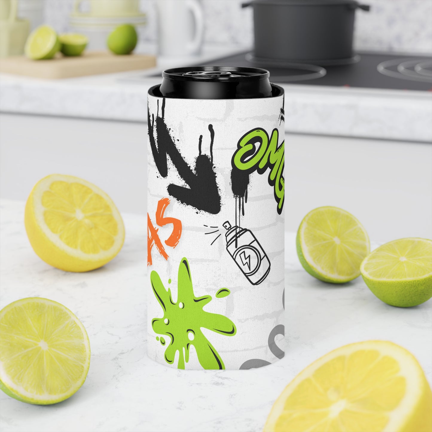 Graffiti Can Cooler