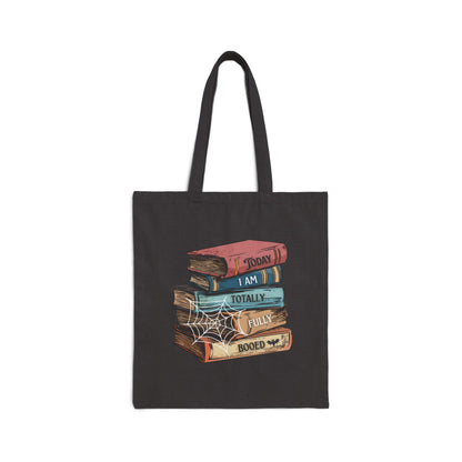 Halloween Tote Bag for Book Lovers